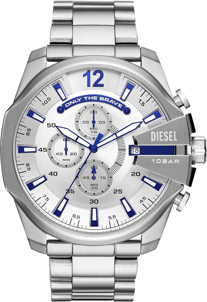 HOTDiesel Mega Chief Watch for Men, Chronograph Men's Watch