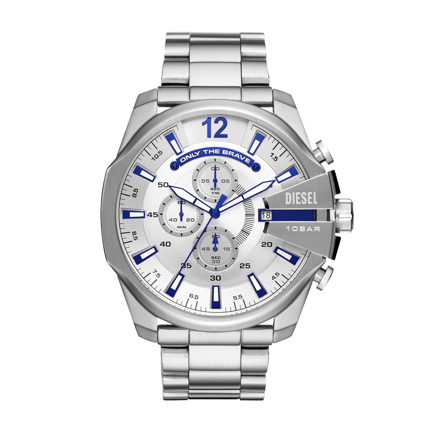 HOTDiesel Mega Chief Watch for Men, Chronograph Men's Watch
