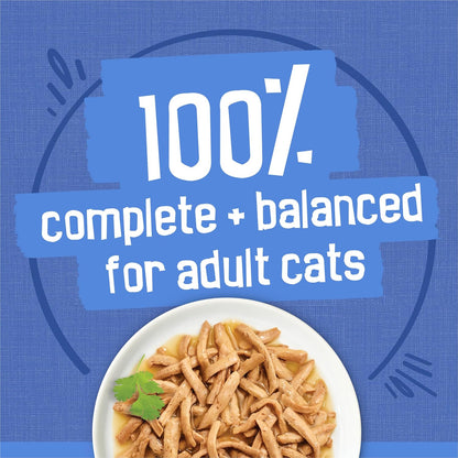 HOTPurina Friskies Wet Cat Food Variety Pack, Shreds With Beef, Turkey and Cheese Dinner, Chicken and Salmon Dinner, and With Ocean Whitefish and Tuna - (Pack of 40) 5.5 oz. Cans