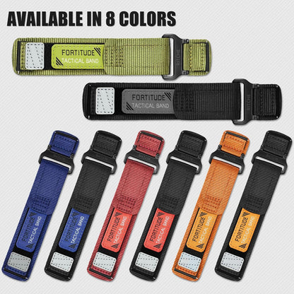 HOTRitche Christmas Gift Nylon Sport Watch Band for men women Quick Release 20MM 22MM Replacement Watch Strap Compatible with Timex Expedition watch Black/Navy Blue/Crimson Red/Pumpkin Orange/Army Green, White Elephant Gifts, Stocking Stuffers For Men