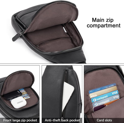 HOTCLUCI Sling Bag for Women Bundles with Wallet Women