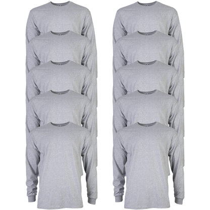 HOTGildan Adult Ultra Cotton Long Sleeve T-Shirt, Style G2400, Multipack
