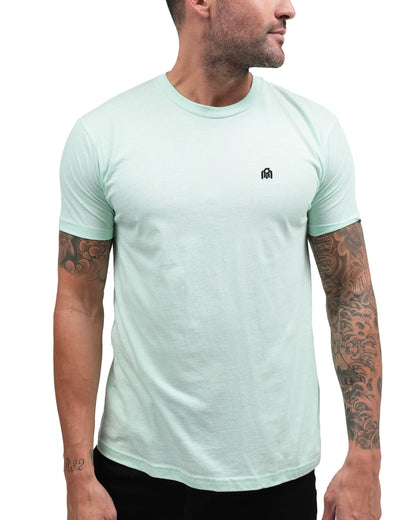 HOTMens T Shirts Soft Cotton Crew Neck Athletic Fit Casual Tees S-4XL | Soft cotton blend casual tee shirts with 4-way stretch - tag-free athletic fit for gym, work & casual wear. A go-to gift.