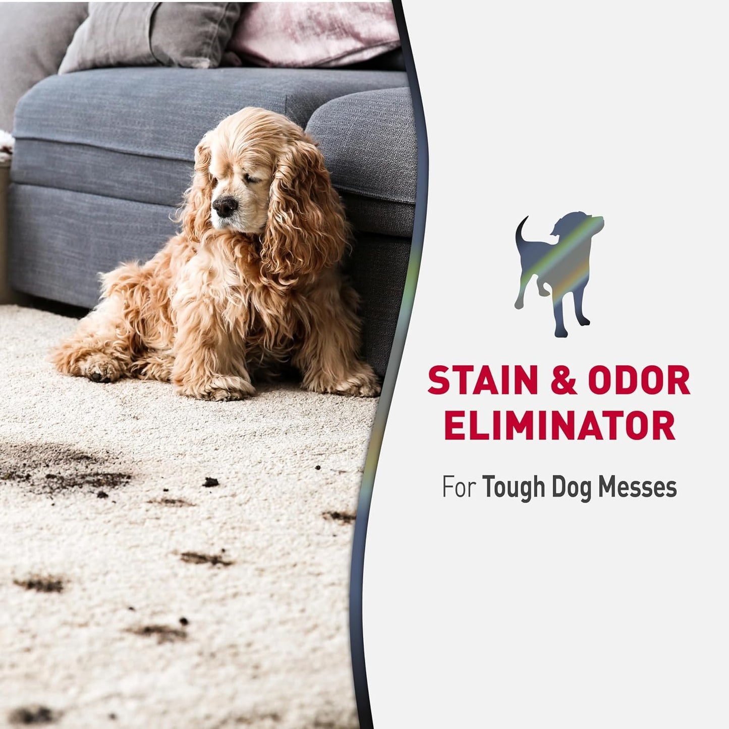 HOTNature’s Miracle Advanced Stain and Odor Eliminator Dog Spray, Fresh Scent, Severe Mess Enzymatic Formula For Tough Pet Messes, 32 oz