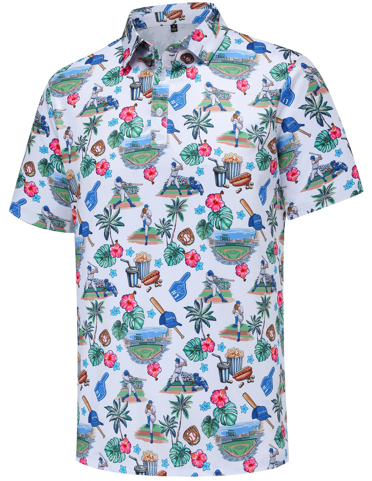 HOTMens Golf Polo Shirts Short Sleeve Moisture Wicking Dry Fit Performance Casual Funny Golf Polo Shirts for Men