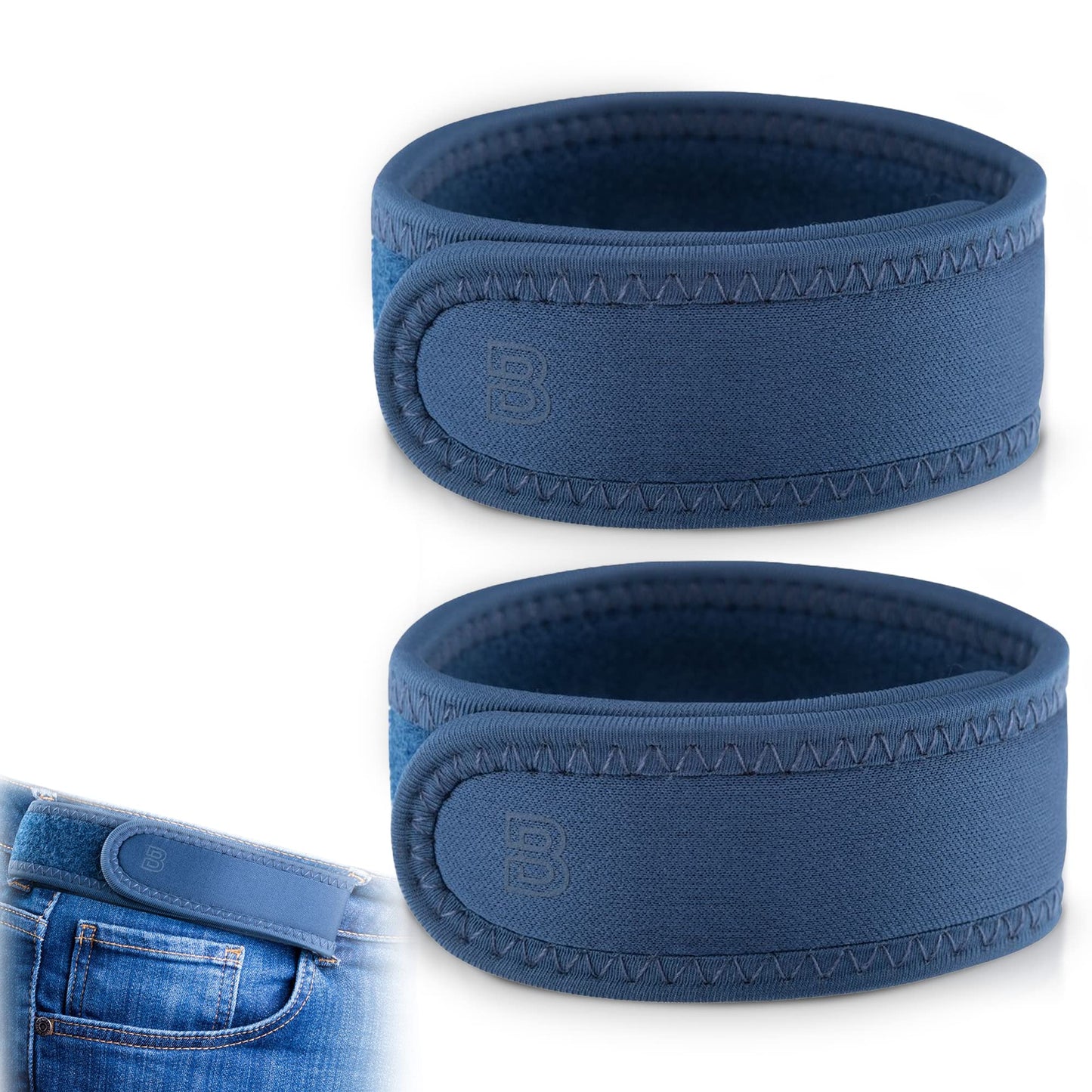 HOTBeltBro Pro for Men and Women Elastic No Buckle Invisible Belt Patented Metal Free TSA Soft Adjustable Side Tactical Belt