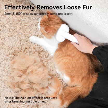 HOTAumuca Cat Brush for Shedding, Cat Brushes for Indoor Cats, Cat Brush for Long or Short Haired Cats, Cat Grooming Brush Cat Comb for Kitten Rabbit Massage Removes Loose Fur