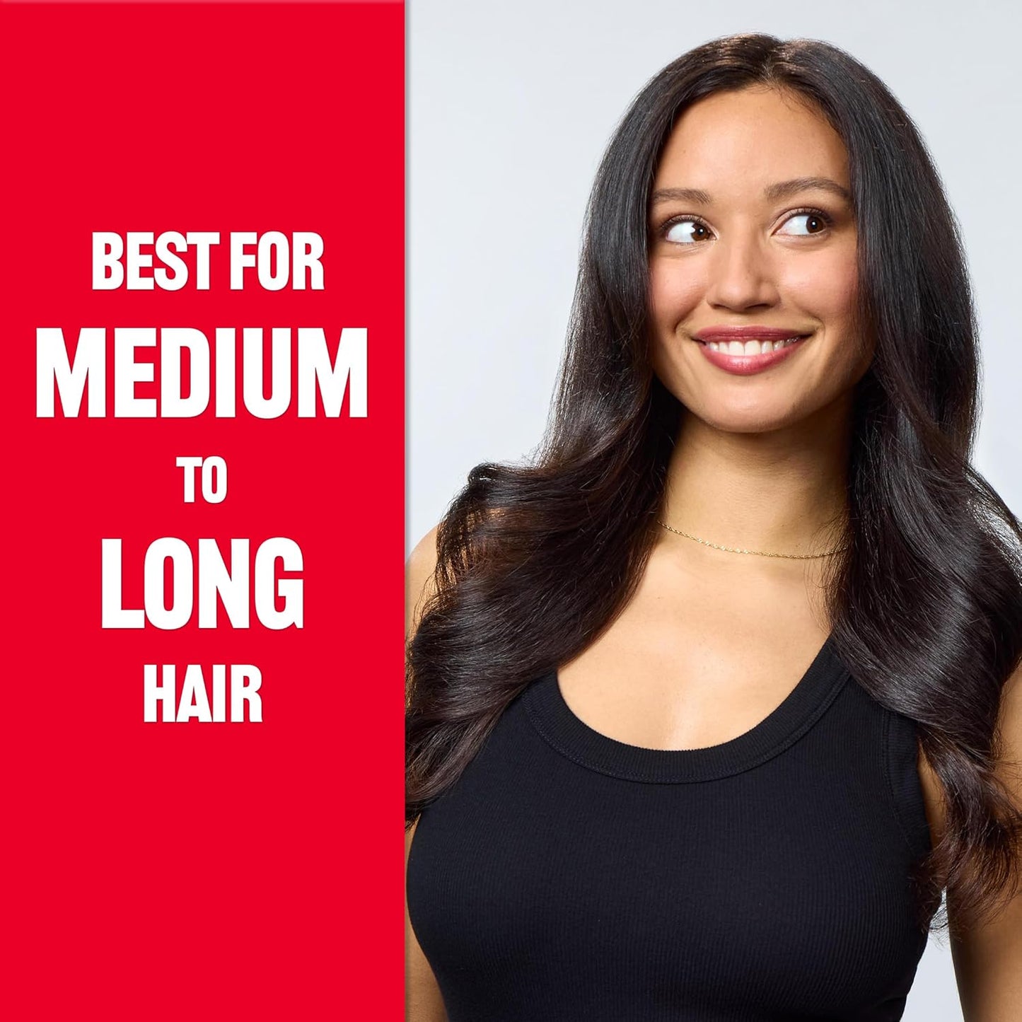 HOTREVLON One-Step Volumizer Hair Dryer and Styler – Easy Salon-Style Blowouts – Less Frizz, More Shine, and Reduced Heat Damage, for All Hair Types and Lengths (Black)