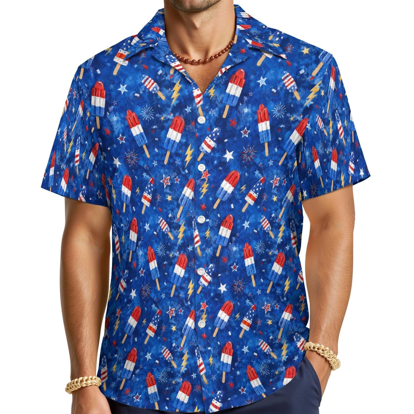 HOT250Th Anniversary USA Hawaiian Shirt for Men, 1776-2026 Patriotic Short Sleeve Shirt, Independence Day Gifts