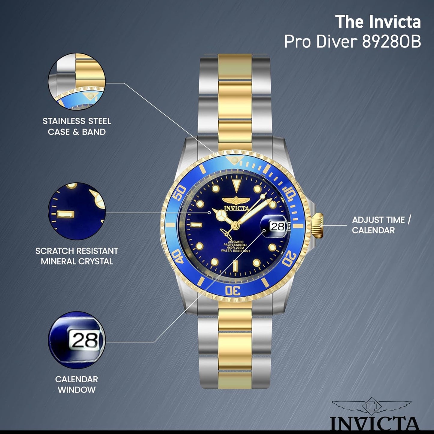 HOTInvicta Men's Pro Diver Collection Coin-Edge Automatic Watch