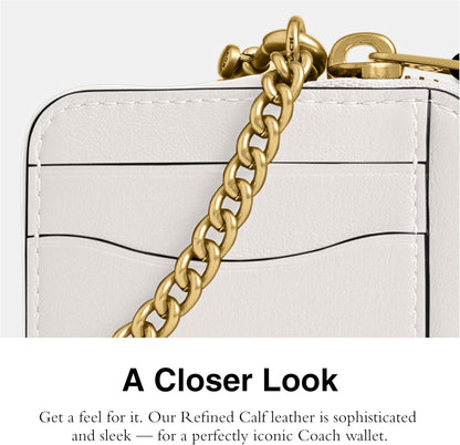 HOTCoach Women's Essential Chain Card Case
