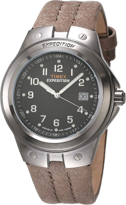 HOTTimex Expedition Metal Field 40mm Men’s Analog Watch | Luminous Hands | 24 Hour Time | Quick Date Function | Rugged Outdoor Watch | 50M Water Resistance