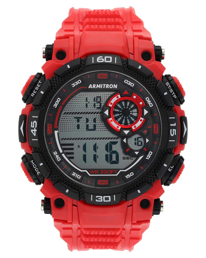 HOTArmitron Sport Men's Digital Chronograph Resin Strap Watch, 40/8397