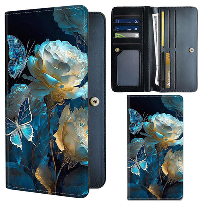 HOTSlim PU Leather Wallet for Women - RFID Blocking Thin Bifold Wallet, Compact Travel Wallet with Card Slots & ID Window, Stylish and Practical Womens Wallet for Everyday Use, Black Cat