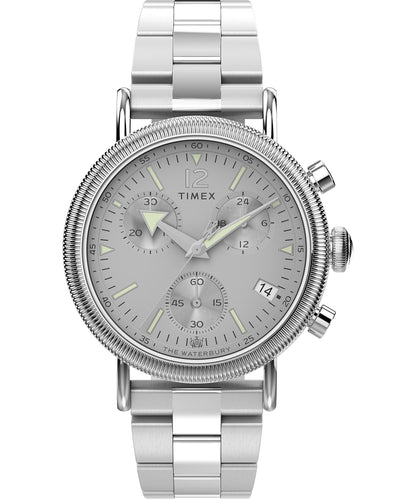 HOTTimex Waterbury 39mm Men’s Analog Watch | Durable Stainless Steel Case | Day and Date Window | Durable Design | 100M Water Resistance