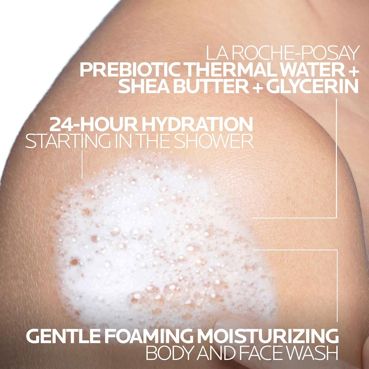 HOTLa Roche-Posay Lipikar AP+ Gentle Moisturizing Body Wash, 13.52oz