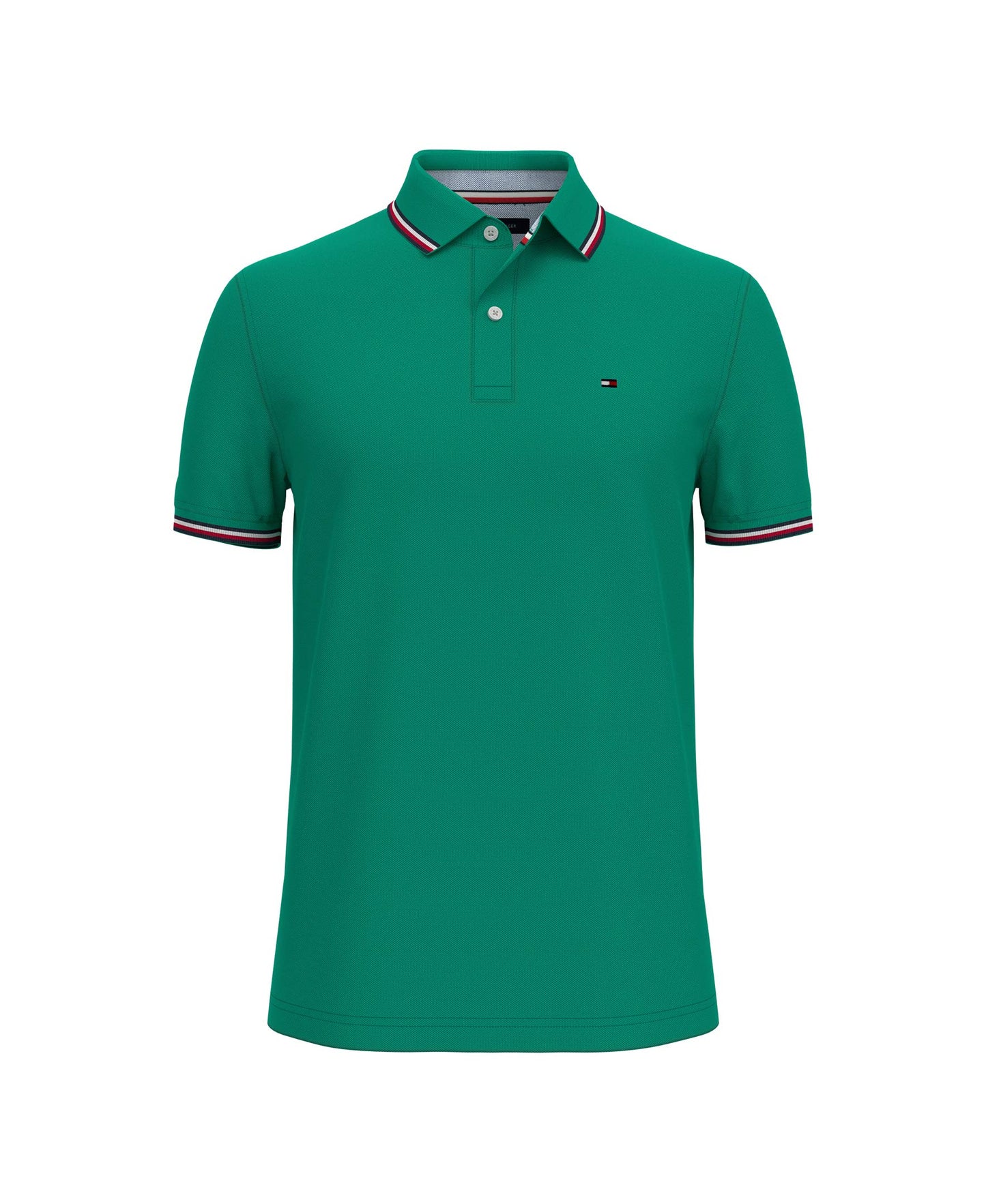 HOTTommy Hilfiger Men's Short Sleeve Moisture Wicking Stretch Polo Shirt With Quick Dry + Uv Protection