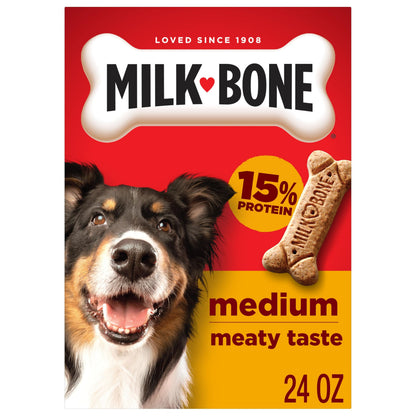 HOTMilk-Bone Crunchy Large Dog Treats, 10 Lb. Box, Original Beef Flavor