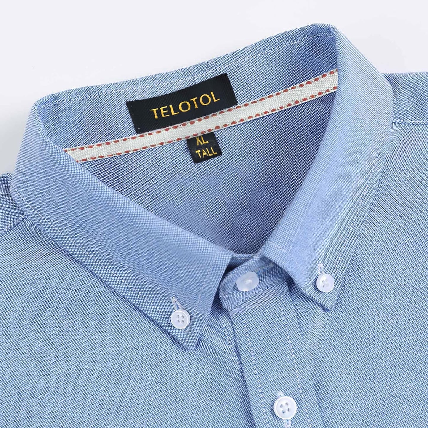 HOTMen's Oxford Dress Shirt Short Sleeve Button Down Shirts Business Casual with Chest Pocket for Gifts