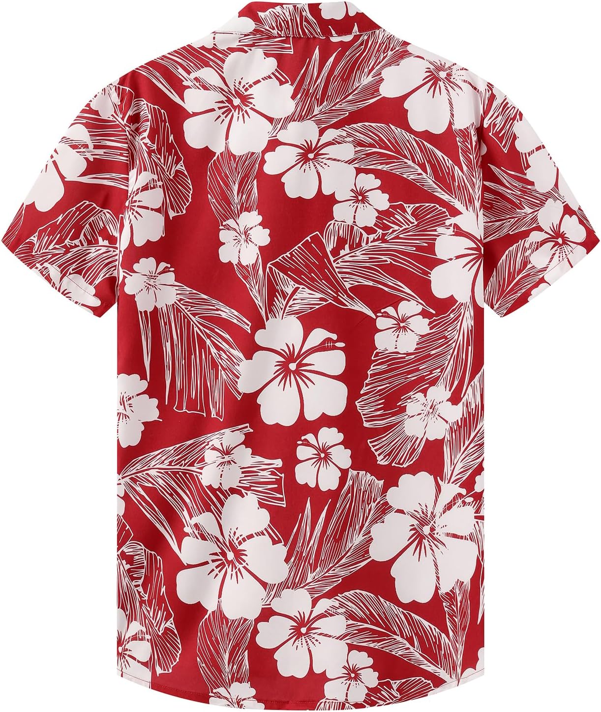 HOTKYKU Hawaiian Shirt for Men: Beach Vacation Summer Short Sleeve Button Down Mens Shirts Casual Stylish