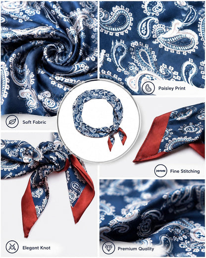 HOTSatin Silk Scarf Belt for Women Decorative Waist Scarf for Jeans Elegant Formal Prom Dress Western Boho Accessory