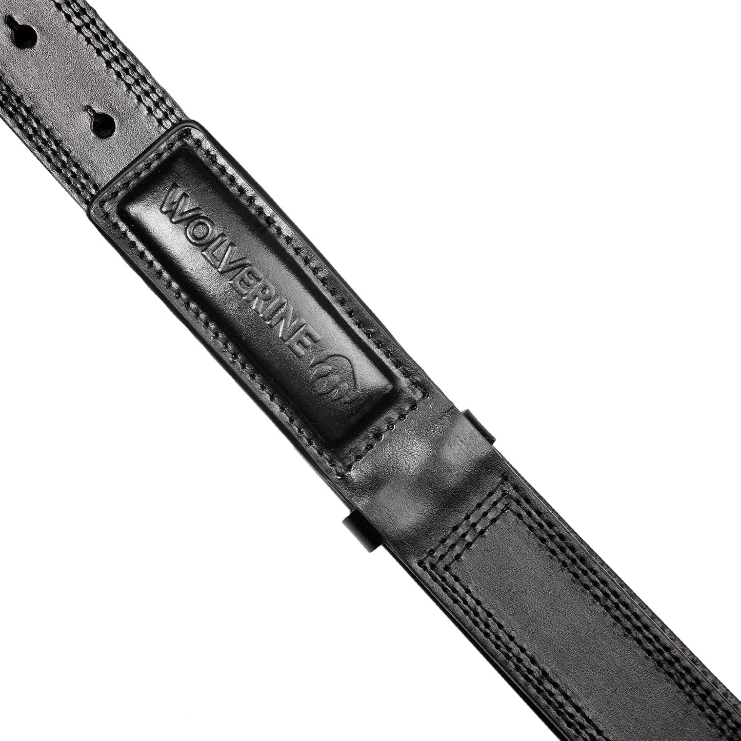 HOTWolverine Men's Full Grain Leather Belt | Heavy Duty | Utility | Tactical | Rugged | Durable | Metal Buckle