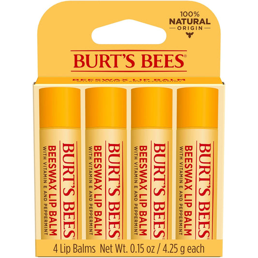 HOTBurt's Bees 100% Natural Moisturizing Lip Balm (Original Beeswax)