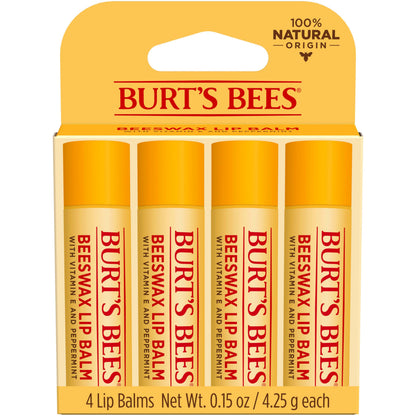 HOTBurt's Bees 100% Natural Moisturizing Lip Balm (Original Beeswax)