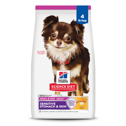 HOTHill's Science Diet Sensitive Stomach & Skin Small & Mini Dry Dog Food