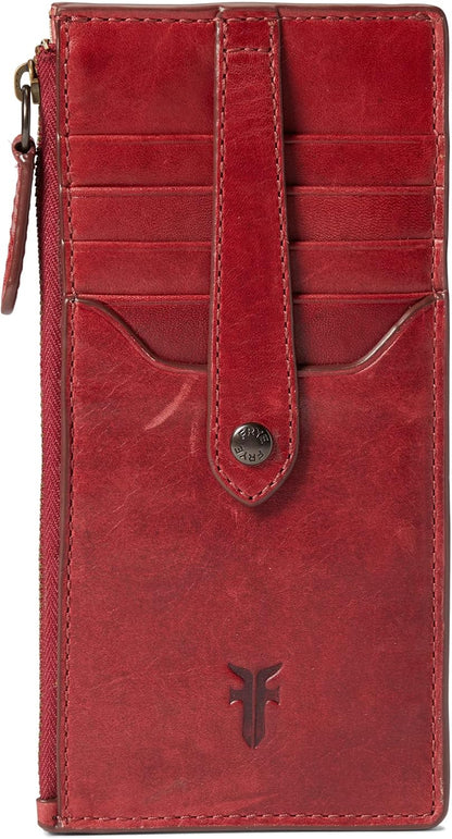 HOTFrye Women's Melissa Snap Card Wallet, Stylish Design with Holder & Slots, Compact for Purse
