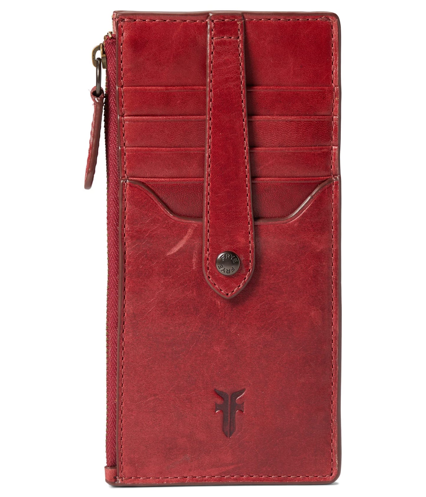 HOTFrye Women's Melissa Snap Card Wallet, Stylish Design with Holder & Slots, Compact for Purse