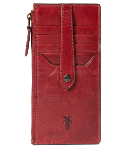 HOTFrye Women's Melissa Snap Card Wallet, Stylish Design with Holder & Slots, Compact for Purse
