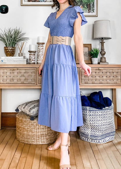 HOTGRACE KARIN Wide Belts for Women Elastic Waist Belt | 3 inch wide stretchy waistband, Woven design, Golden buckle, For dresses skirt, Vintage casual boho western style