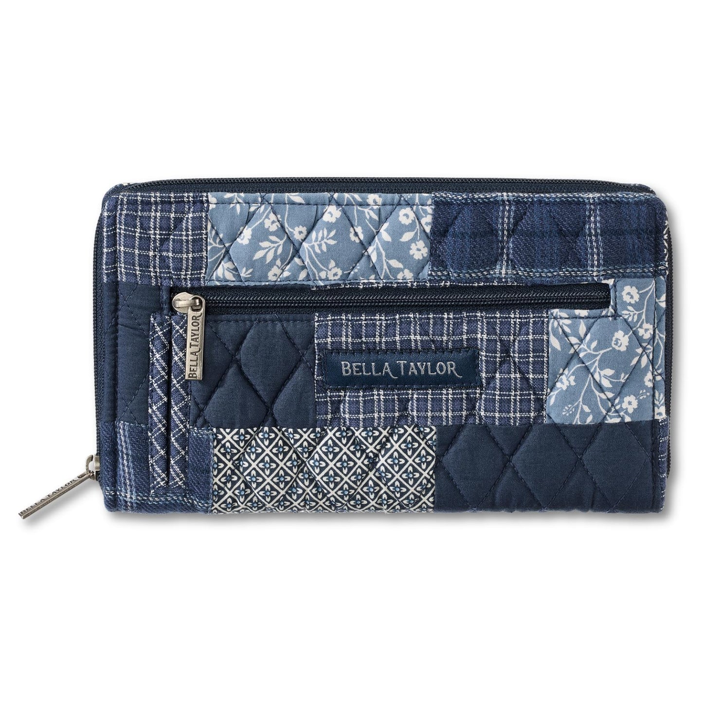 HOTBella Taylor Wrist Strap Wallet, Quilted Wristlet for Women | Lightweight, RFID blocking wristlet wallet, 11 card organizer, 4 cash/receipt slots, secure zipper, holds more, stays slim