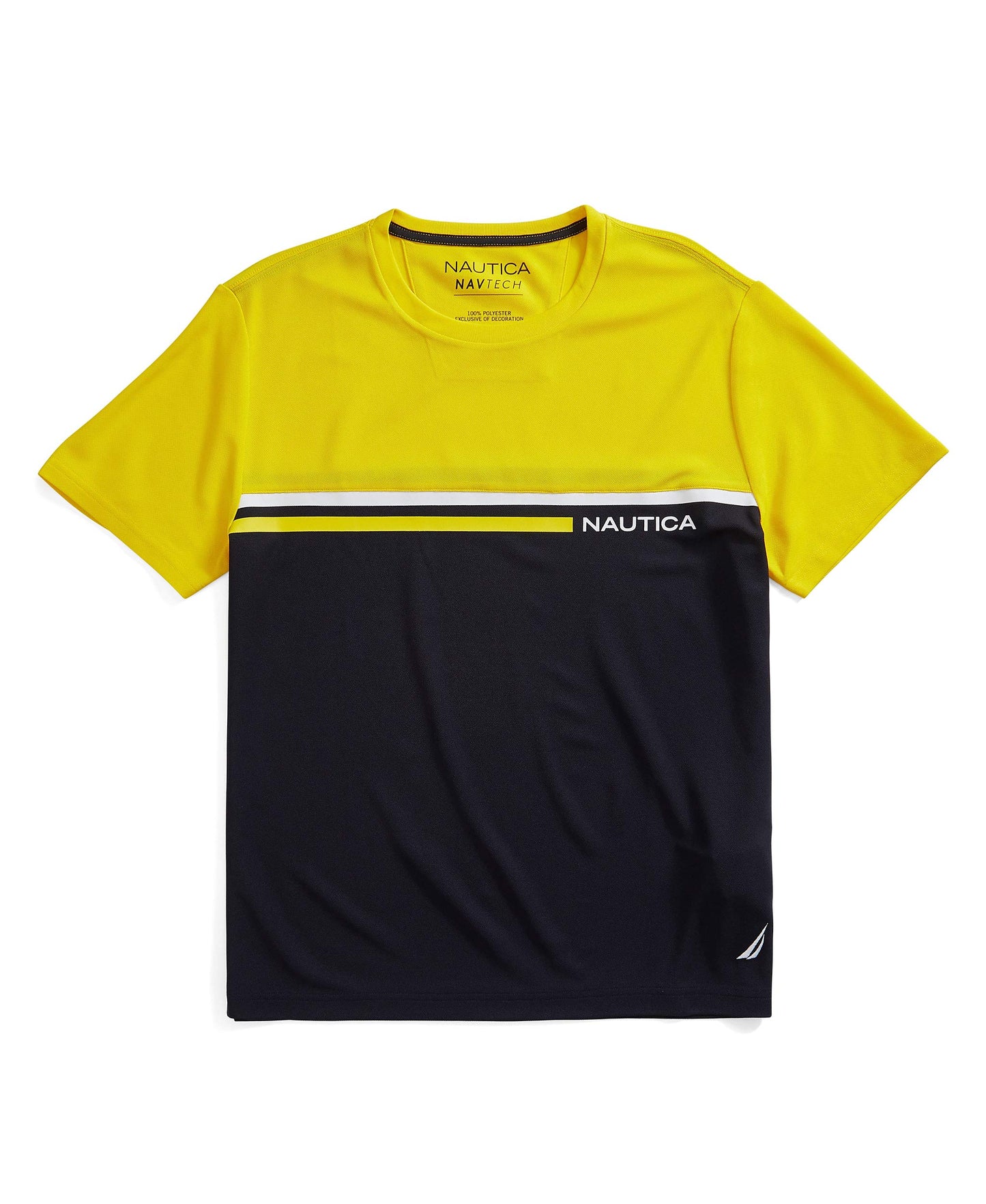 HOTNautica Men's Nautica Men's Navtech Colorblock Tee