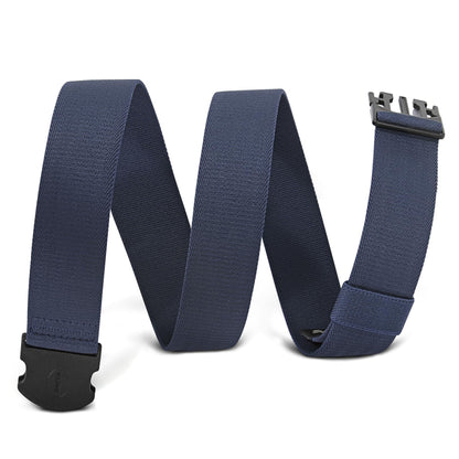 HOTWHIPPY Mens Elastic Stretch Belt Unisex Adventure Web Belt for Women Men with Non-Metal Buckle Adjustable Belts