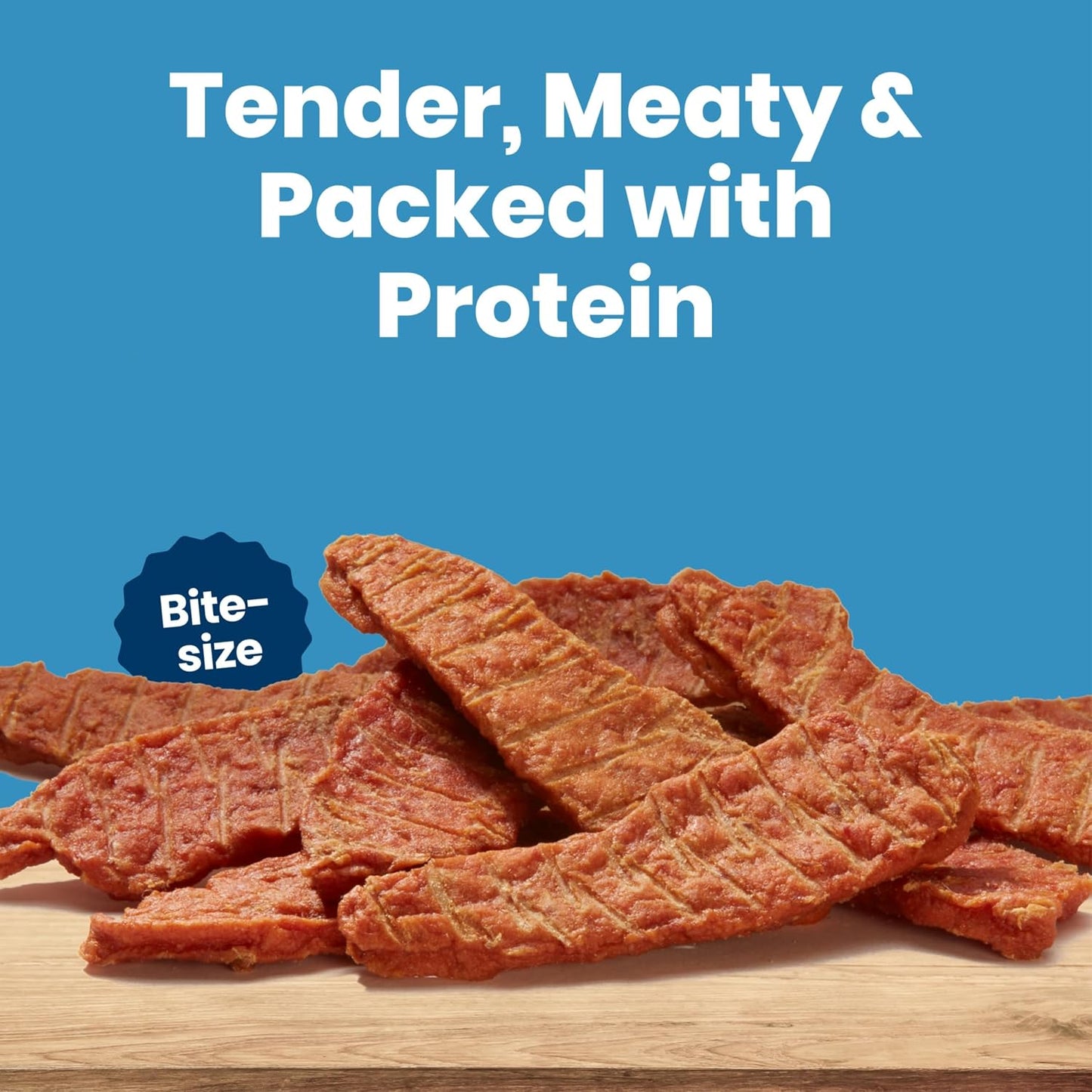 HOTBlue Buffalo Nudges Chicken Jerky Bites Natural Dog Treats, Tender & Meaty Dog Snacks, Healthy Reward or Training Treat, Made in the USA with Real Chicken, No Artificial Preservatives, 16 oz.