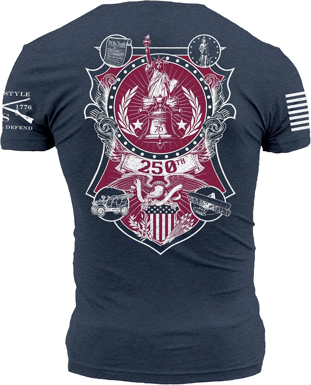 HOTGrunt Style 250th Commemorative Men's T-Shirt