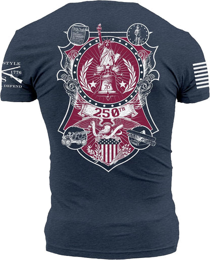HOTGrunt Style 250th Commemorative Men's T-Shirt