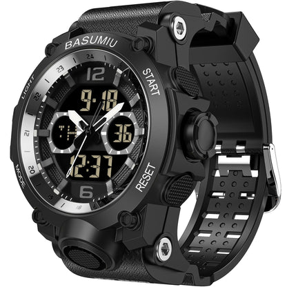 HOTGold Military Dive Tactical Digital Man Watches for Men Nice Luxury Waterproof Diver Mens Watches Work Black Sports