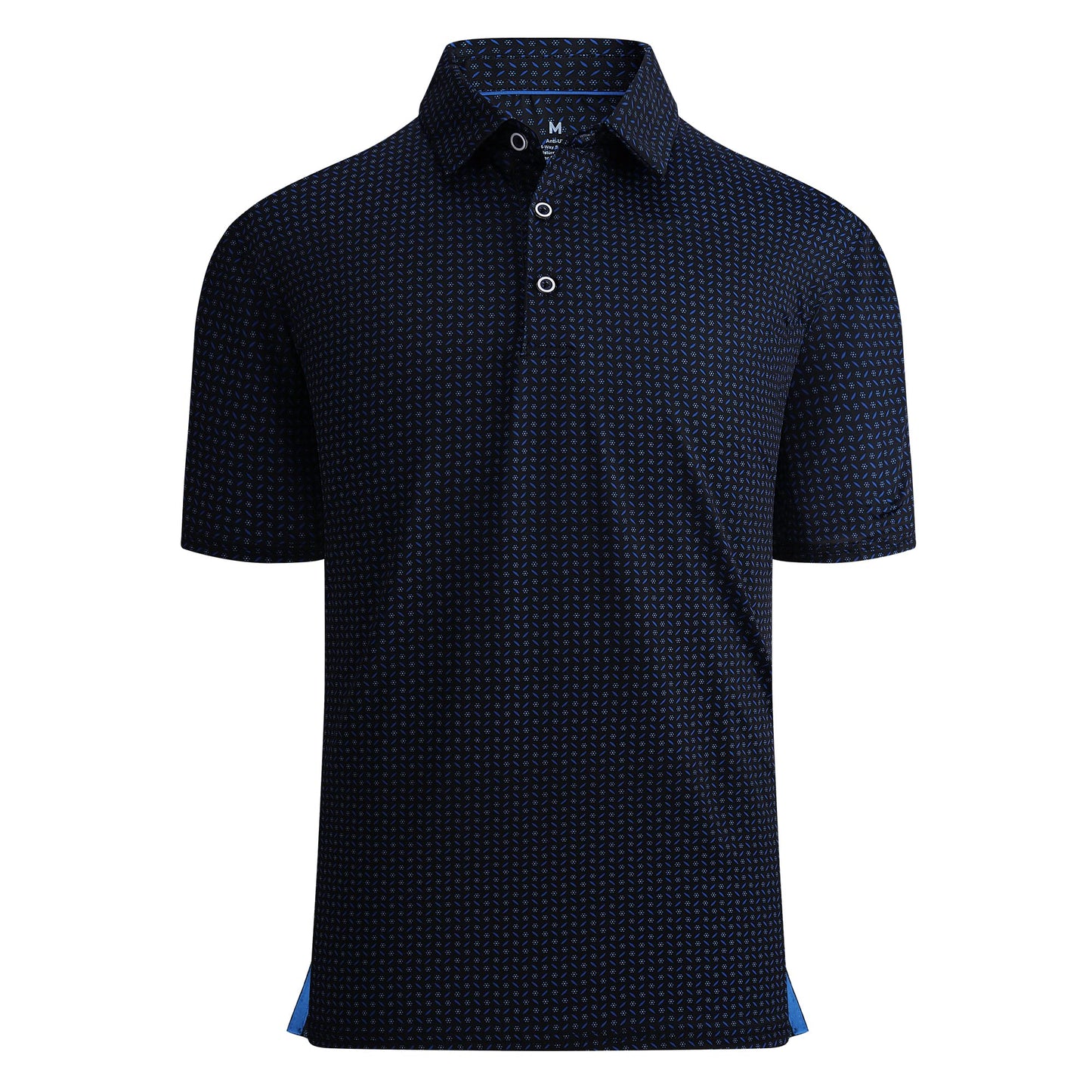 HOTDamipow Premium Golf Shirts for Men Dry Fit Performance Polo Short Sleeve Collared Shirt