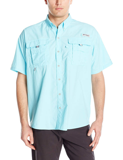 HOTColumbia Men's PFG Bahama II Short Sleeve Fishing Shirt