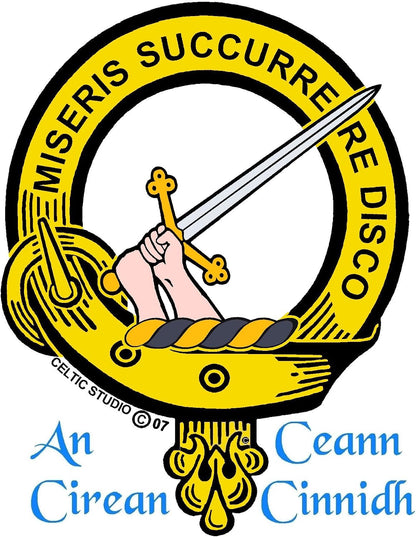 HOTMacMillan Scottish Clan Crest Badge Sporran