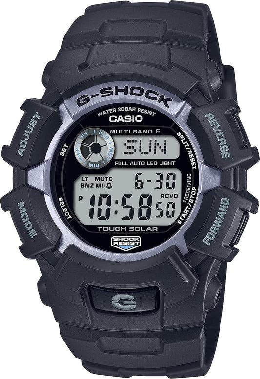 HOTCasio 2300 Series | G-Shock GW-2320FP Fire Package | Men’s Digital Solar Watch | Black | 200M WR | Multi Band 6 | World Time | Countdown Timer | Auto Calendar | 5 Alarms | Shock Resistant