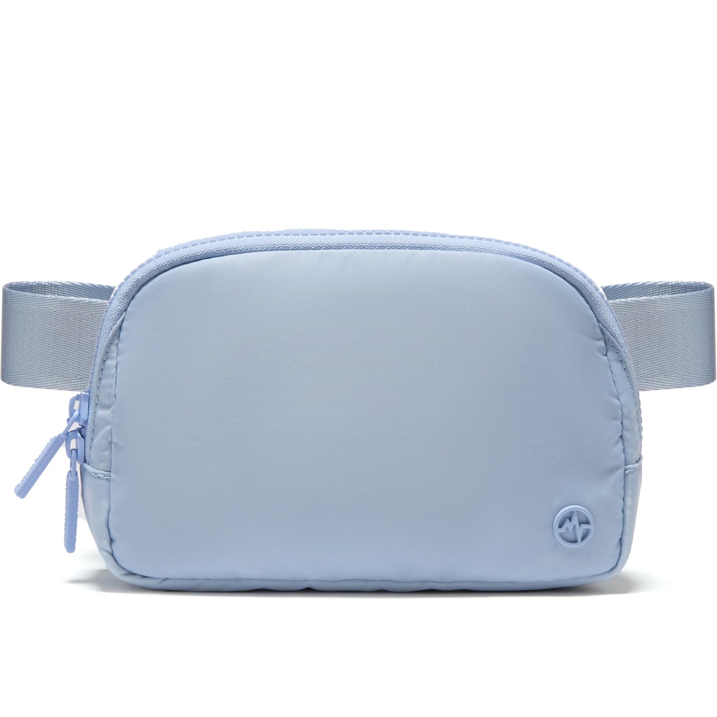 HOTPander Two Way Zipper Fanny Pack Nylon Everywhere Belt Bag for Women, Water Repellent Waist Packs, Crossbody Bags with Adjustable Strap (Red Merlot).