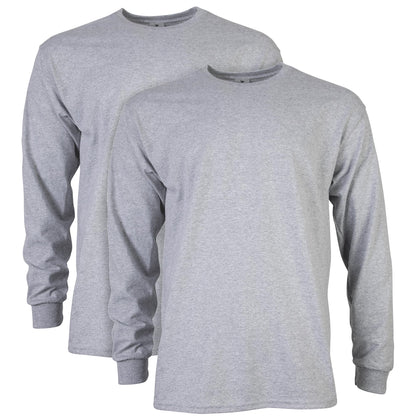 HOTGildan Adult Ultra Cotton Long Sleeve T-Shirt, Style G2400, Multipack