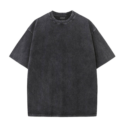 HOTUOUA Mens Graphic Tees Vintage Oversized T-Shirts Casual Acid Wash Cotton Streetwear (S-2XL)