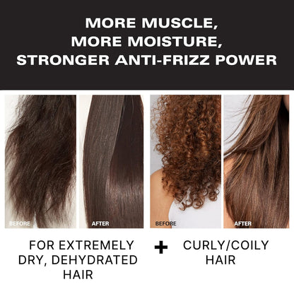 HOTCOLOR WOW Extra Strength Dream Coat, Ultra-Moisturizing Anti-Humidity Treatment with Heat Protectant for Glassy, Frizz-Prone Hair