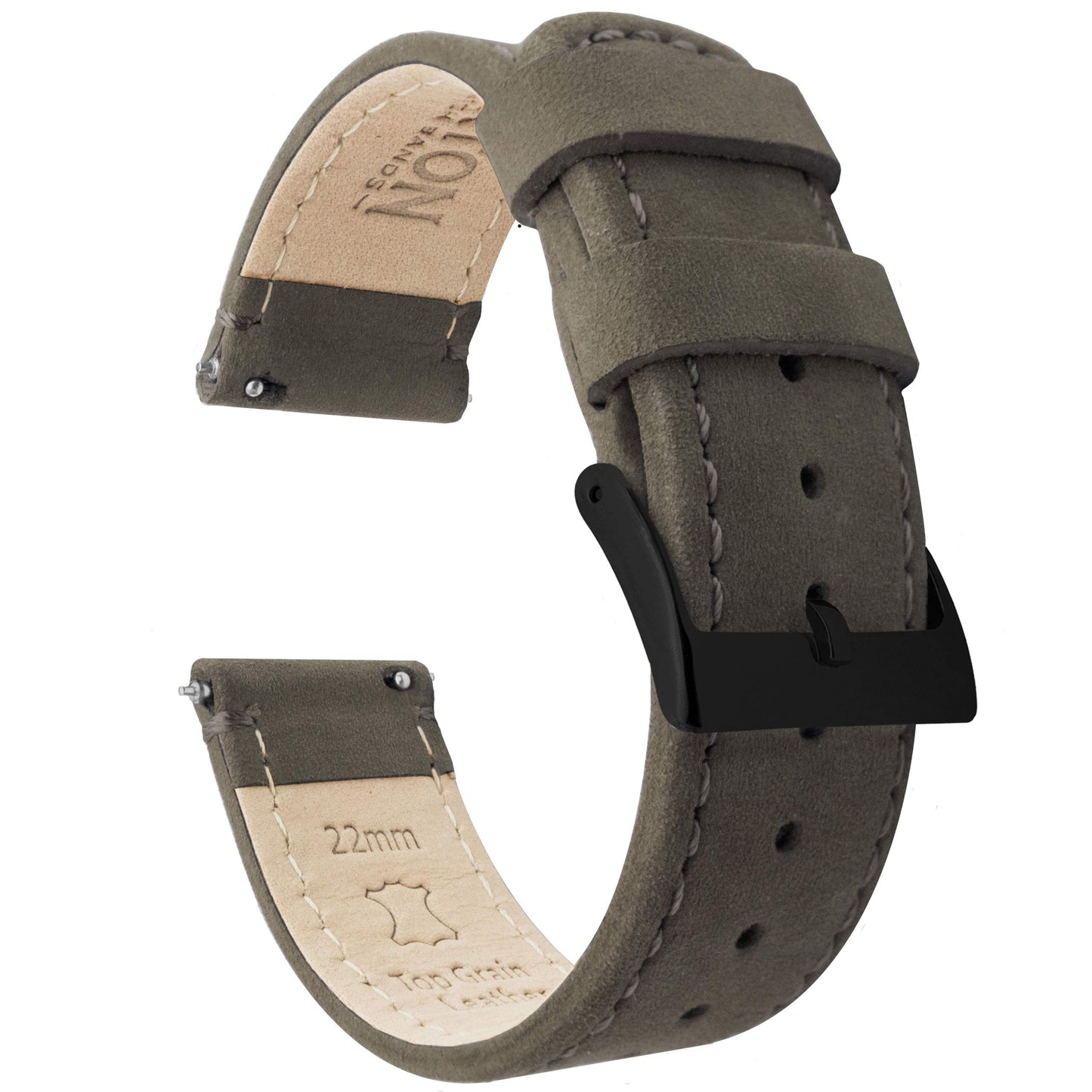 HOTBARTON WATCH BANDS - Top Grain Leather Watch Bands Compatible with Apple Watch Models - 1, 2, 3, 4, 5, 6, 7, 8, 9, 10, SE, Ultra & Ultra 2