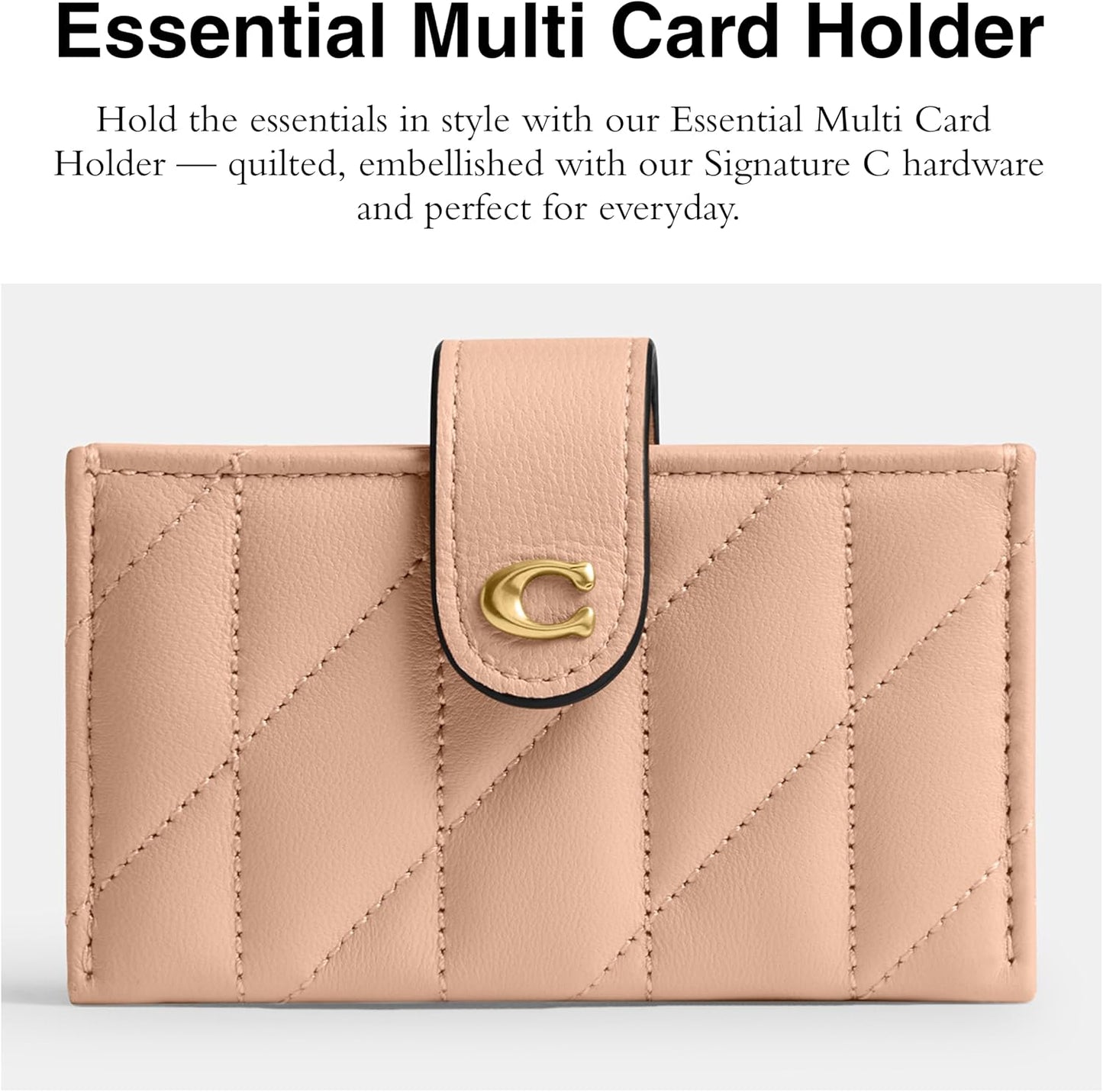 HOTCOACH Quilted Essential Multi Card Holder